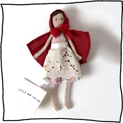 Little Red Riding Hood doll by Laura Long